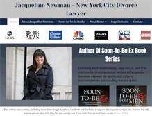 Tablet Screenshot of nycdivorcelawyer.com